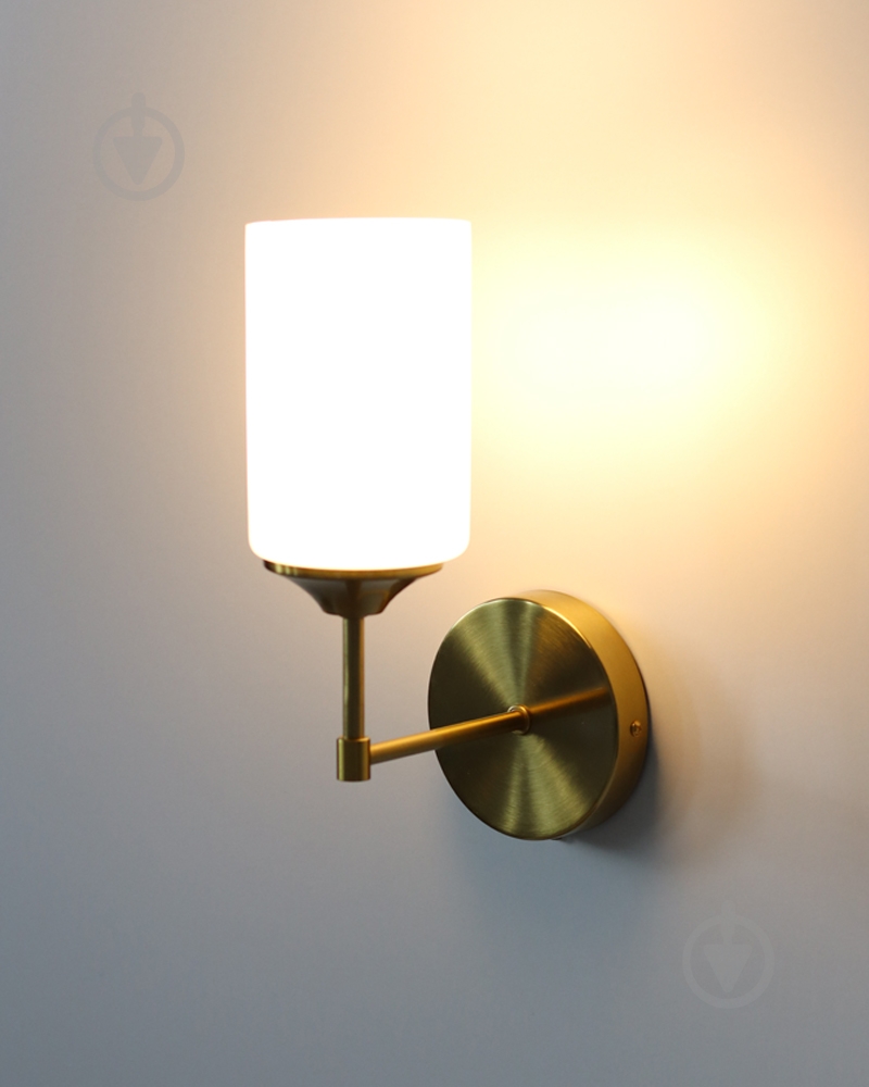 Світильник настінний Sensio Tiara 15 Вт E27 золото PL321161W-1 - фото 5 Світильник настінний Sensio Tiara 15 Вт E27 золото PL321161W-1 - фото 5