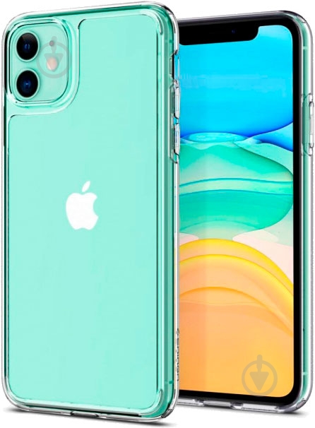 Чохол Spigen Quartz Hybrid Crystal Clear для Apple iPhone 11 - фото 3
