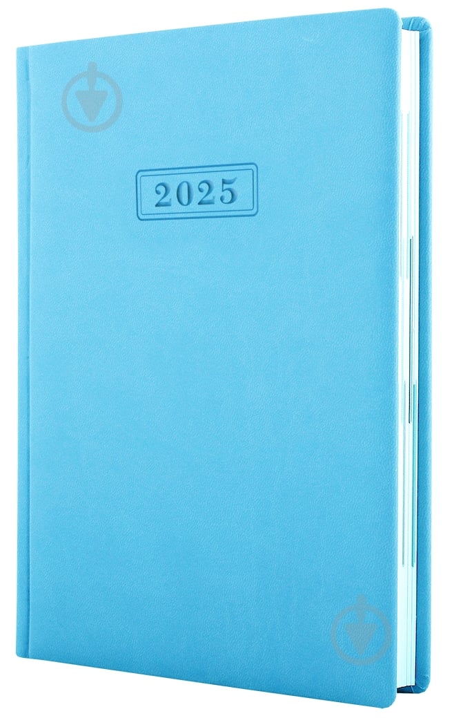 Щоденник датований VIVELLA O25230-11 Optima A5 2025 блакитний - фото 1