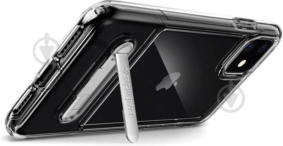 Чехол Spigen Slim Armor Essential S Crystal Clear для Apple iPhone 11 - фото 6