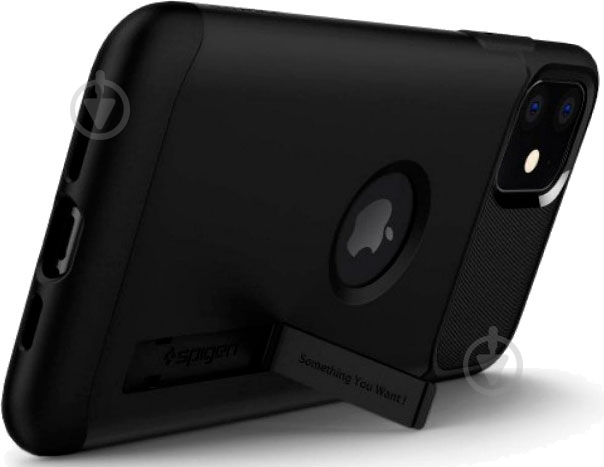 Чехол Spigen Slim Armor Black для Apple iPhone 11 - фото 5 Чехол Spigen Slim Armor Black для Apple iPhone 11 - фото 5
