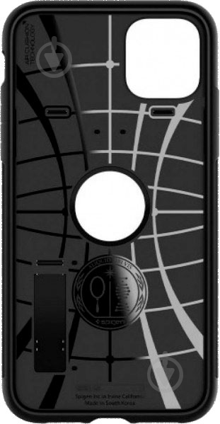 Чехол Spigen Slim Armor Black для Apple iPhone 11 - фото 4 Чехол Spigen Slim Armor Black для Apple iPhone 11 - фото 4