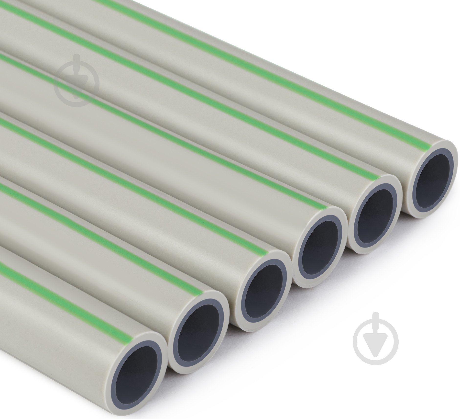 Труба полипропиленовая Nano Ag композит 20 х 3,2/4м - фото 1 Труба полипропиленовая Nano Ag композит 20 х 3,2/4м - фото 1