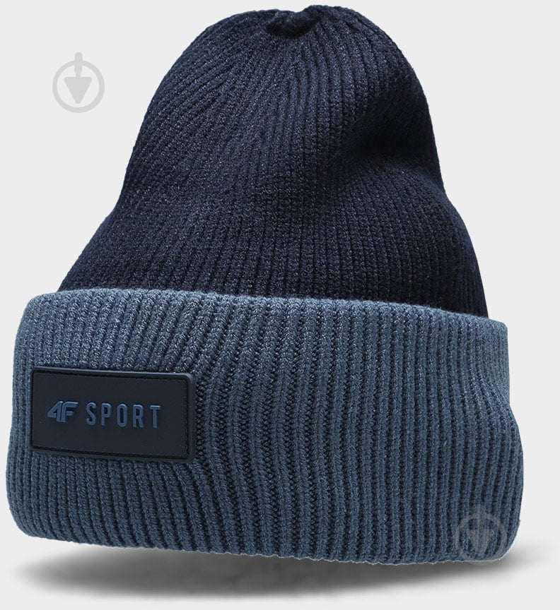 Шапка 4F 4FJAW23ACAPM271-32S р.one size синий - фото 1