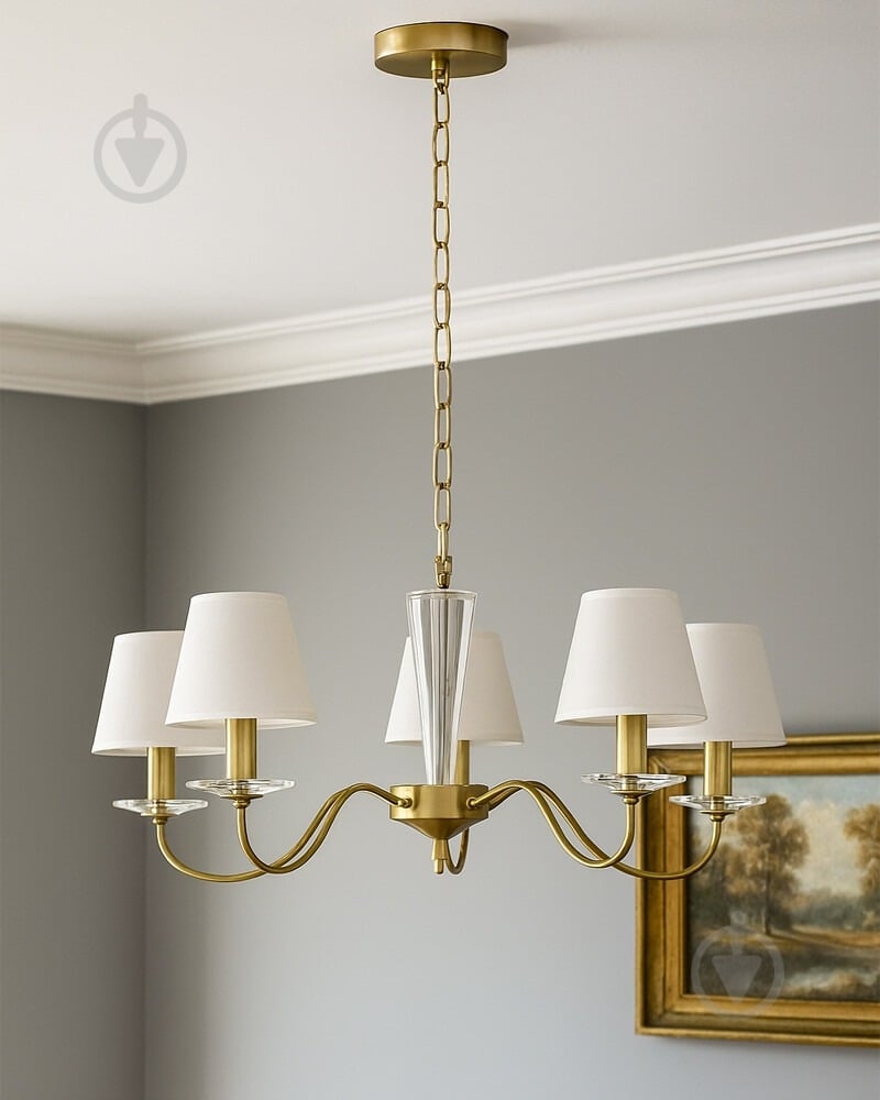 Люстра Edlin Moren 5x12 Вт E14 PL321167-5 - фото 2 Люстра Edlin Moren 5x12 Вт E14 PL321167-5 - фото 2