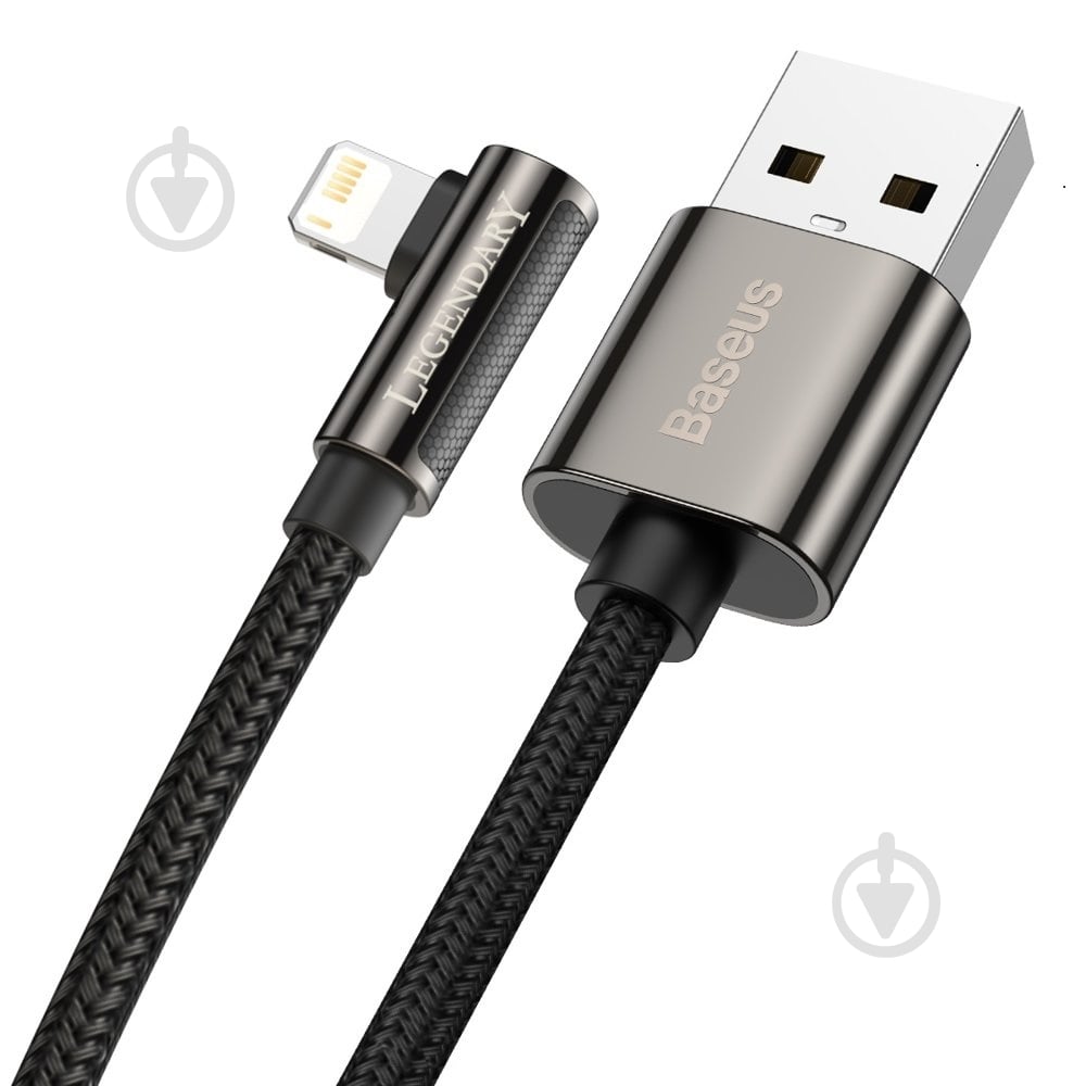 Кабель BASEUS 2 м черный (CALCS-A01) - фото 3