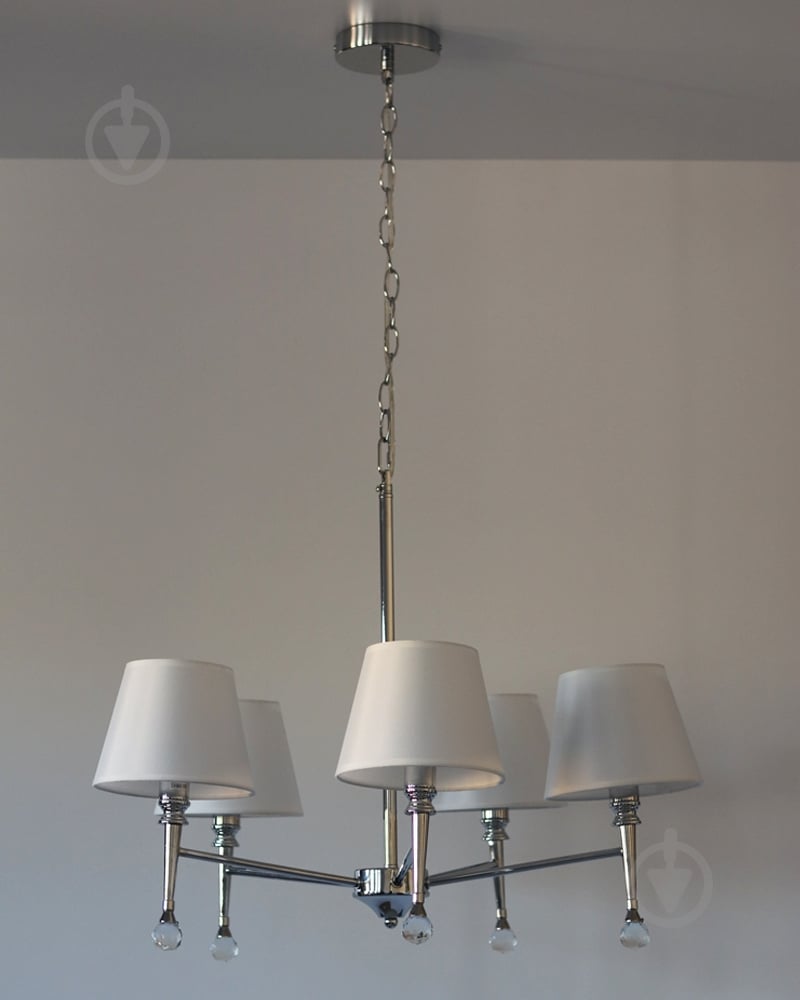 Люстра Edlin Natano 5x12 Вт E14 PL321168-5 - фото 3