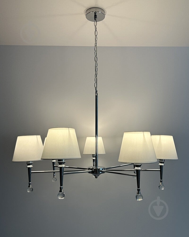 Люстра Edlin Natano 7x12 Вт E14 PL321168-7 - фото 5 Люстра Edlin Natano 7x12 Вт E14 PL321168-7 - фото 5