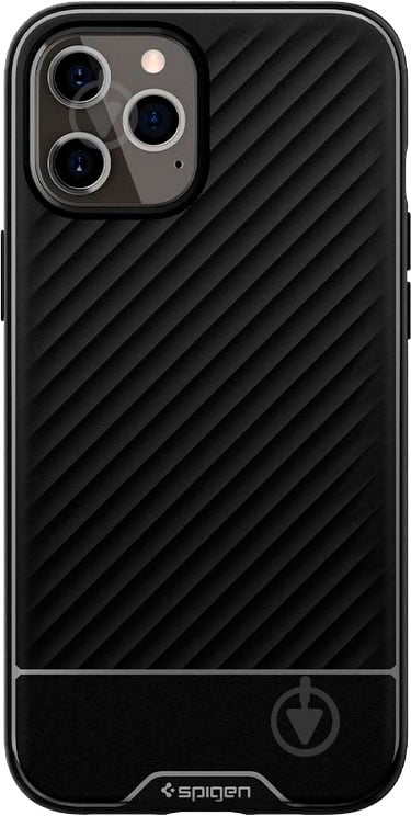 Чехол Spigen Core Armor Matte Black для Apple iPhone 12Apple iPhone 12 Pro - фото 3