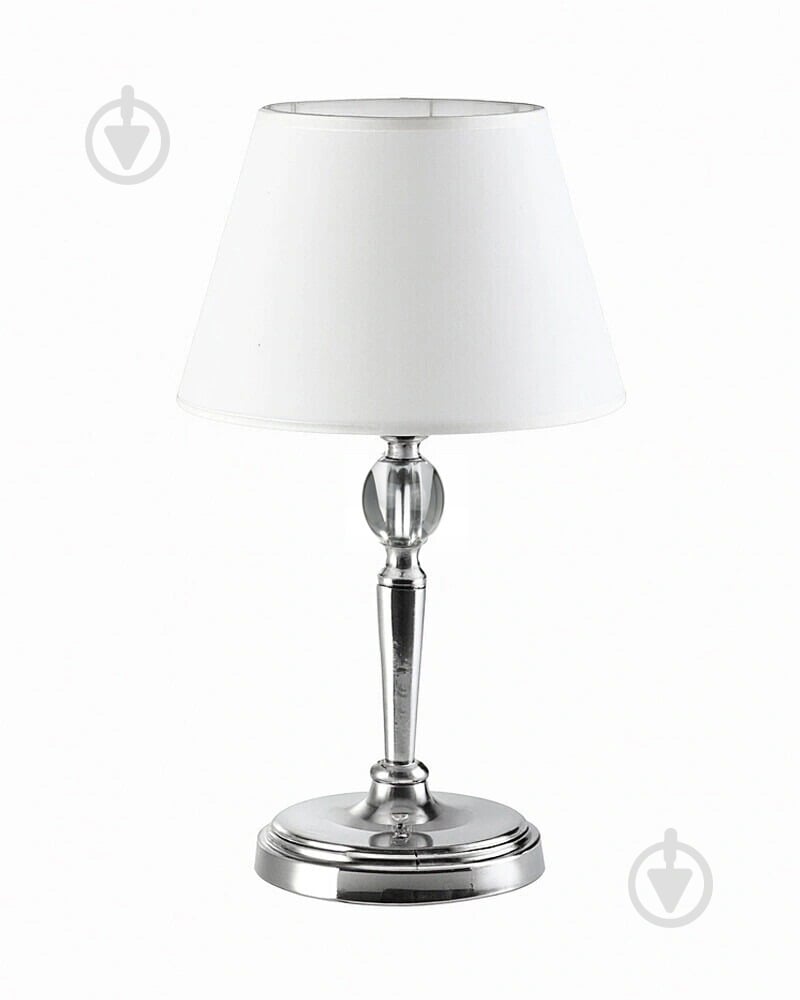 Настільна лампа Edlin Natano 1x12 Вт E14 хром PL321168T-1 - фото 1