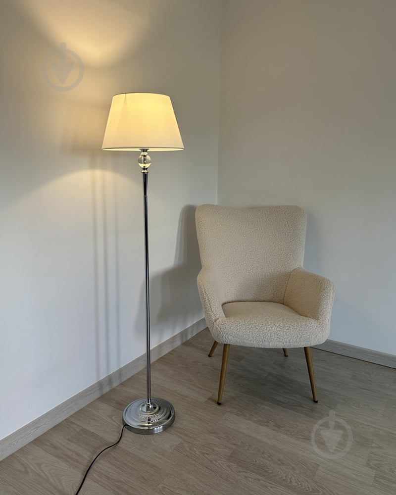 Торшер Edlin Natano 12 Вт E27 хром PL321168F-1 - фото 5 Торшер Edlin Natano 12 Вт E27 хром PL321168F-1 - фото 5