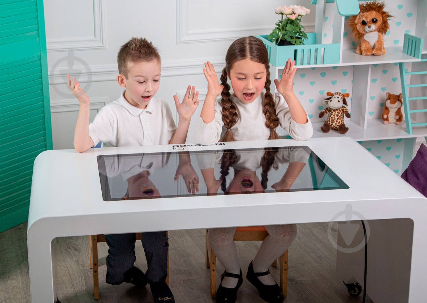 Інтерактивний дитячий стіл Intboard STYLE 43ʼʼ (Windows) (10515013) - фото 4