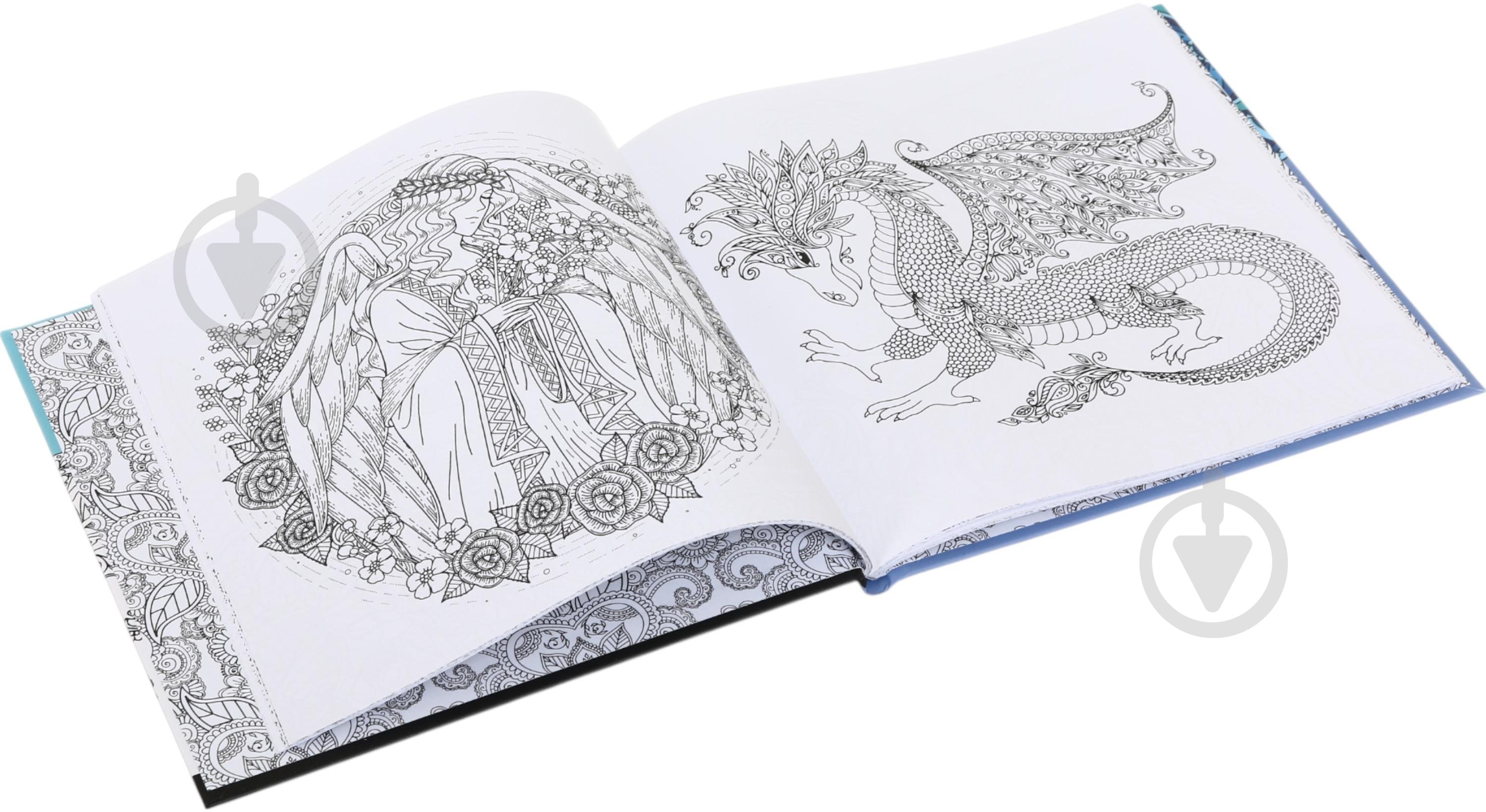 Раскраска-антистресс «7БЦ 200х200 мм 36 листов (Р046)» - фото 2