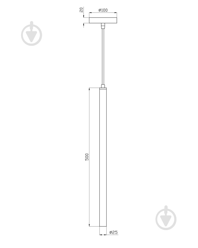 Светильник подвесной Edlin Renti 1x10 Вт /G9 PLP2411-1B - фото 4 Светильник подвесной Edlin Renti 1x10 Вт /G9 PLP2411-1B - фото 4