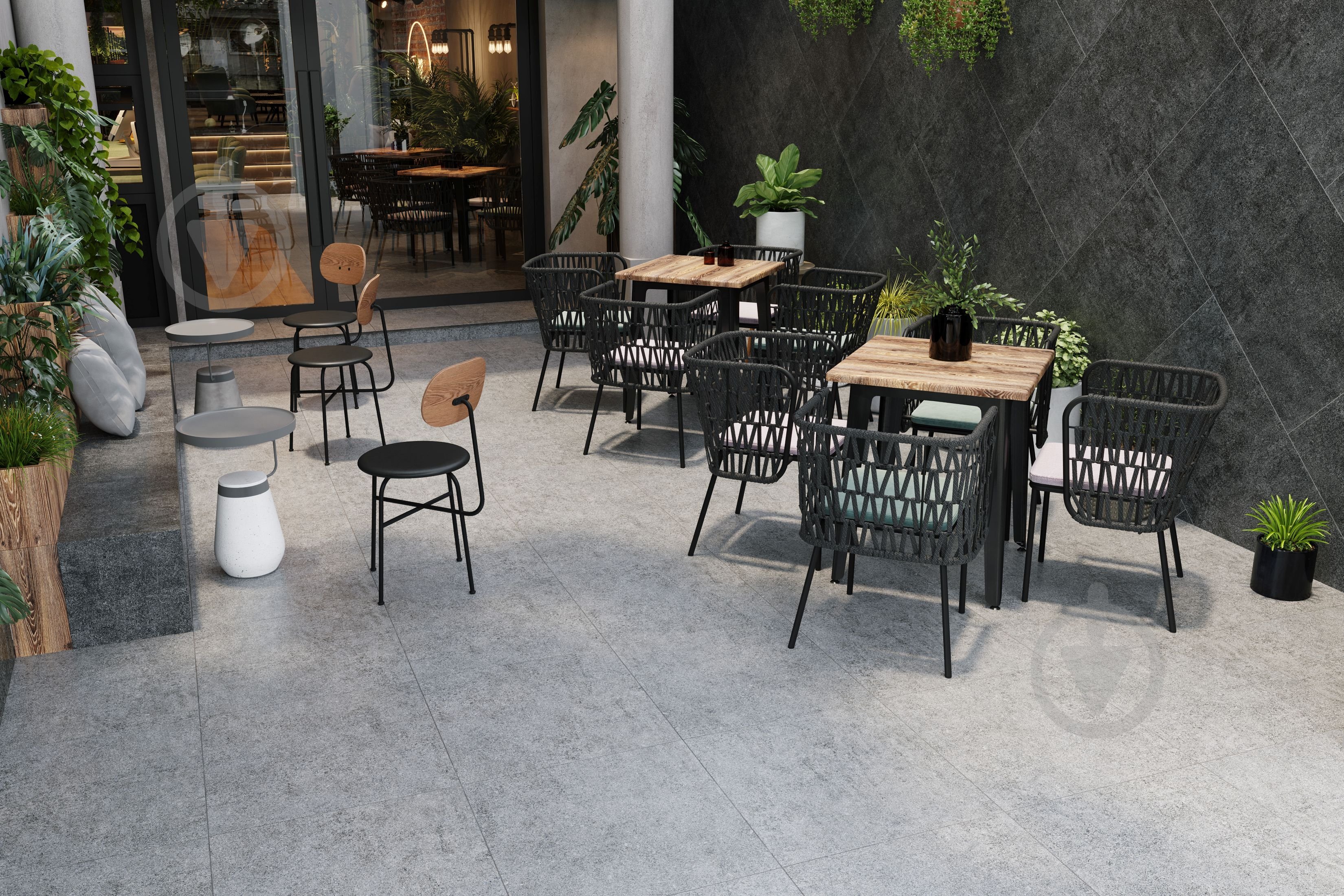 Плитка Allore Group Granito Grey F P R Mat 60х120 см - фото 9 Плитка Allore Group Granito Grey F P R Mat 60х120 см - фото 9