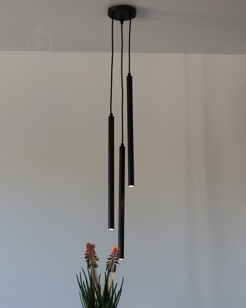 Світильник підвісний Edlin Renti 3x10 Вт G9 PLP2411-3B - фото 3 Світильник підвісний Edlin Renti 3x10 Вт G9 PLP2411-3B - фото 3