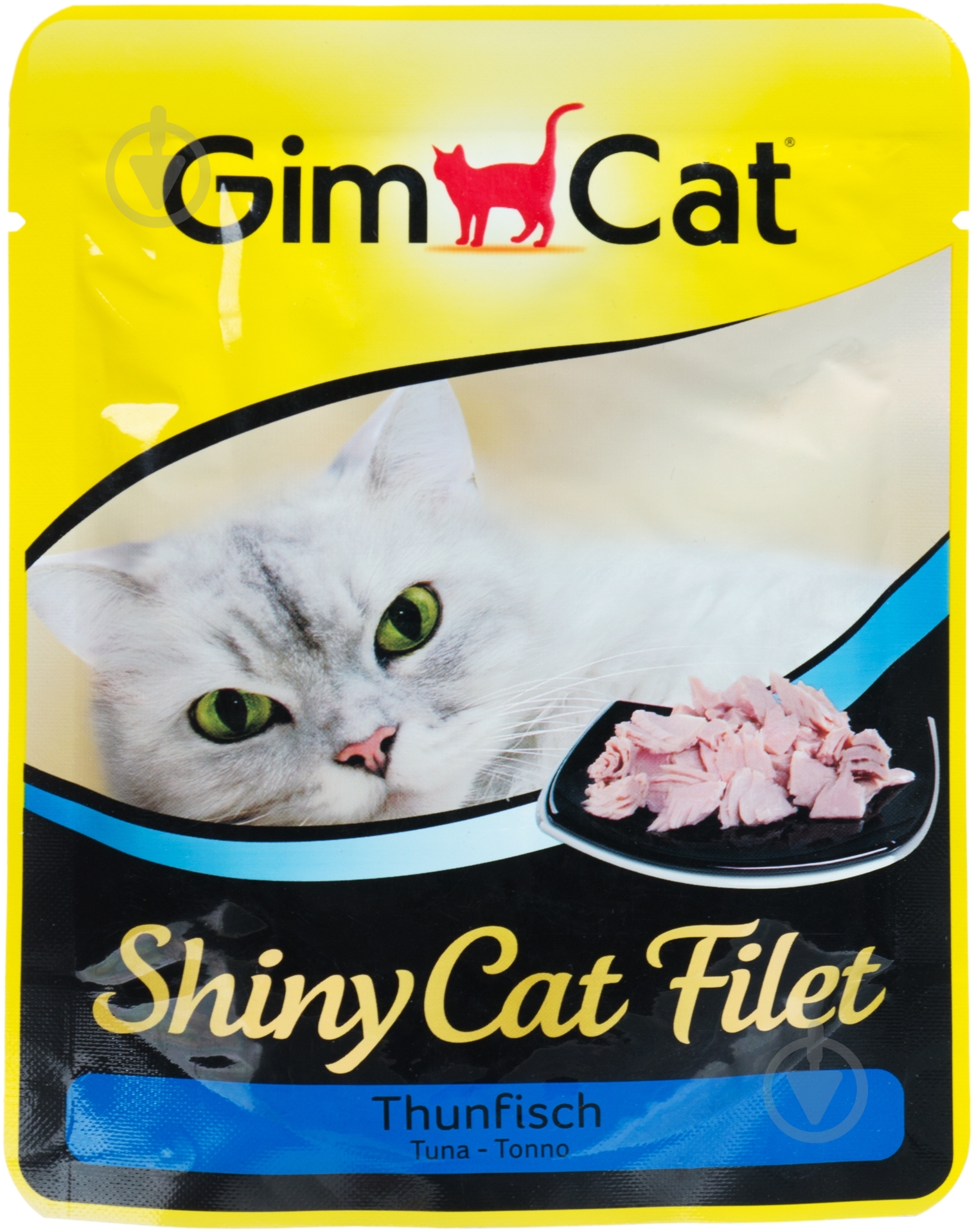 Корм Gimpet ShinyCat Pouch тунец 70 г - фото 1