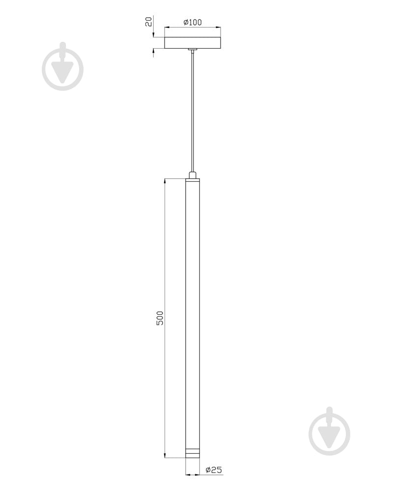 Светильник подвесной Edlin Locus 1x10 Вт /G9 PLP2412-1B - фото 7 Светильник подвесной Edlin Locus 1x10 Вт /G9 PLP2412-1B - фото 7