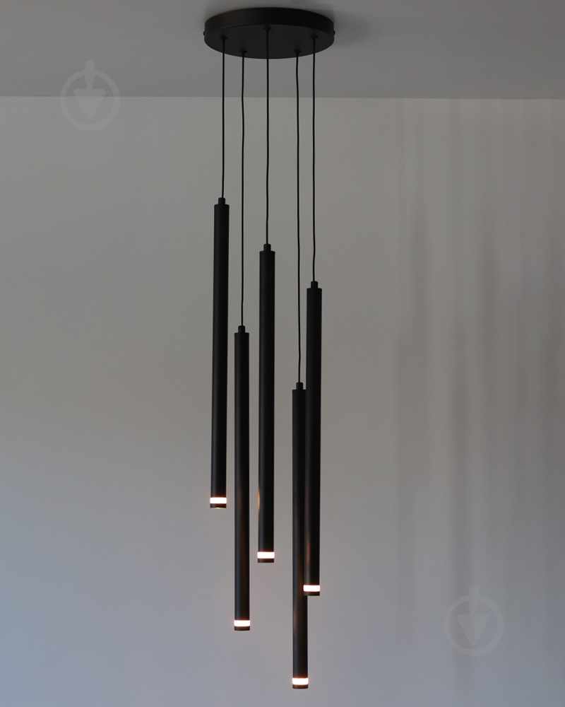 Світильник підвісний Edlin Locus 5x10 Вт G9 PLP2412-5B - фото 4 Світильник підвісний Edlin Locus 5x10 Вт G9 PLP2412-5B - фото 4