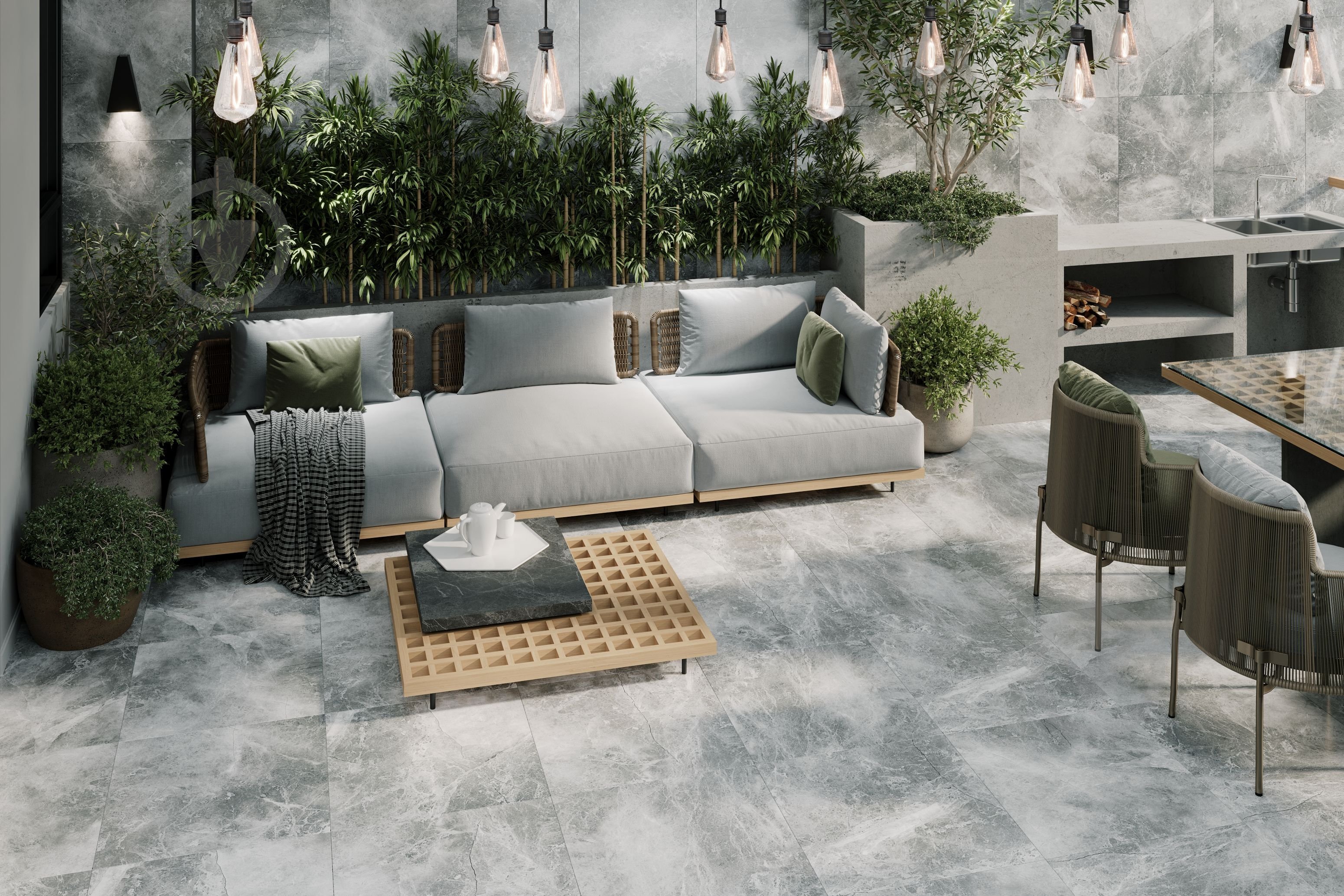 Плитка Allore Group Tesora Grey F P R Mat 30х60 см - фото 25