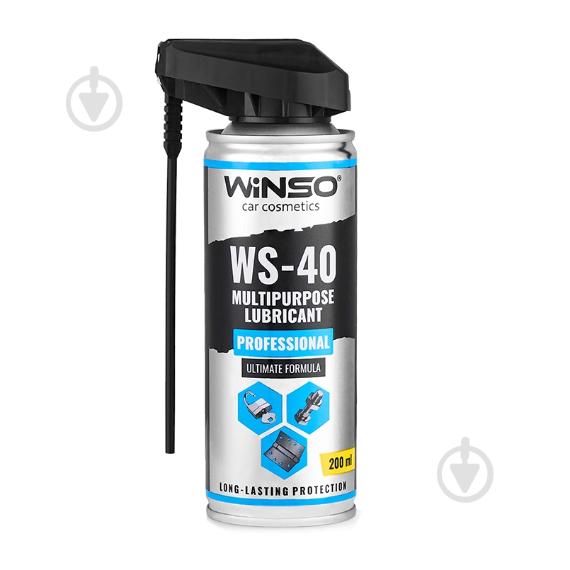 Смазка универсальная WINSO MULTIPURPOSE LUBRICANT WS-40 830200 200 мл - фото 1