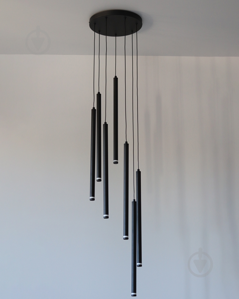 Світильник підвісний Edlin Locus 7x10 Вт G9 PLP2412-7B - фото 2 Світильник підвісний Edlin Locus 7x10 Вт G9 PLP2412-7B - фото 2