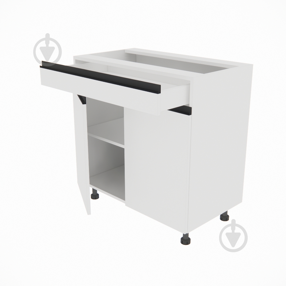 Тумба нижня Софі ( Н 80 ДШ FAVORIT) білий/білий Світ Меблів - фото 2 Тумба нижня Софі ( Н 80 ДШ FAVORIT) білий/білий Світ Меблів - фото 2