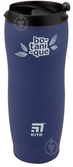Термочашка KITE Botanique 410 мл синий - фото 1 Термочашка KITE Botanique 410 мл синий - фото 1