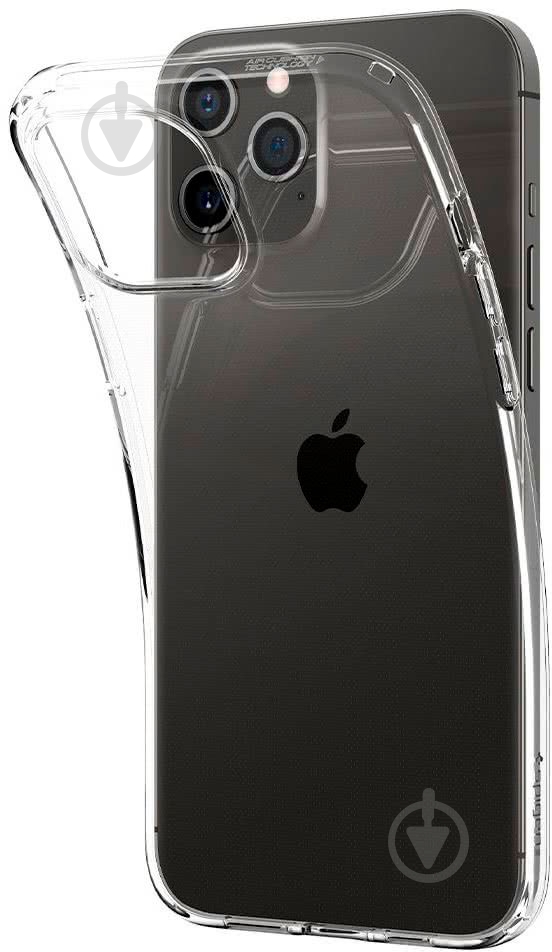 Чехол Spigen Liquid Crystal Crystal Clear для Apple iPhone 12Apple iPhone 12 Pro - фото 4
