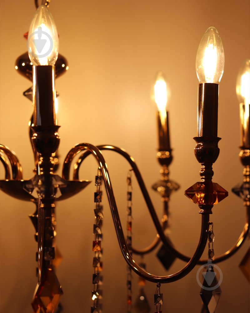 Люстра Edlin Vanessa 8x12 Вт E14 PL2416-8 - фото 9