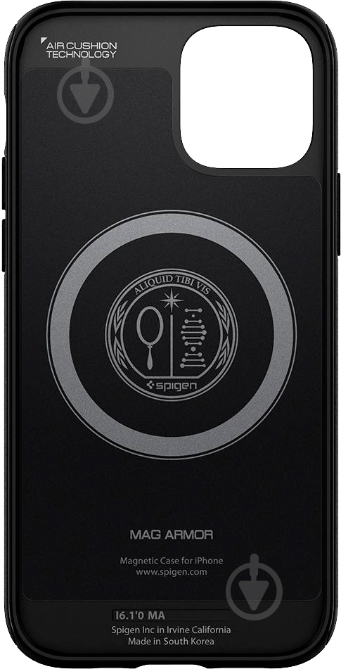 Чехол Spigen Mag Armor Black для Apple iPhone 12Apple iPhone 12 Pro - фото 1