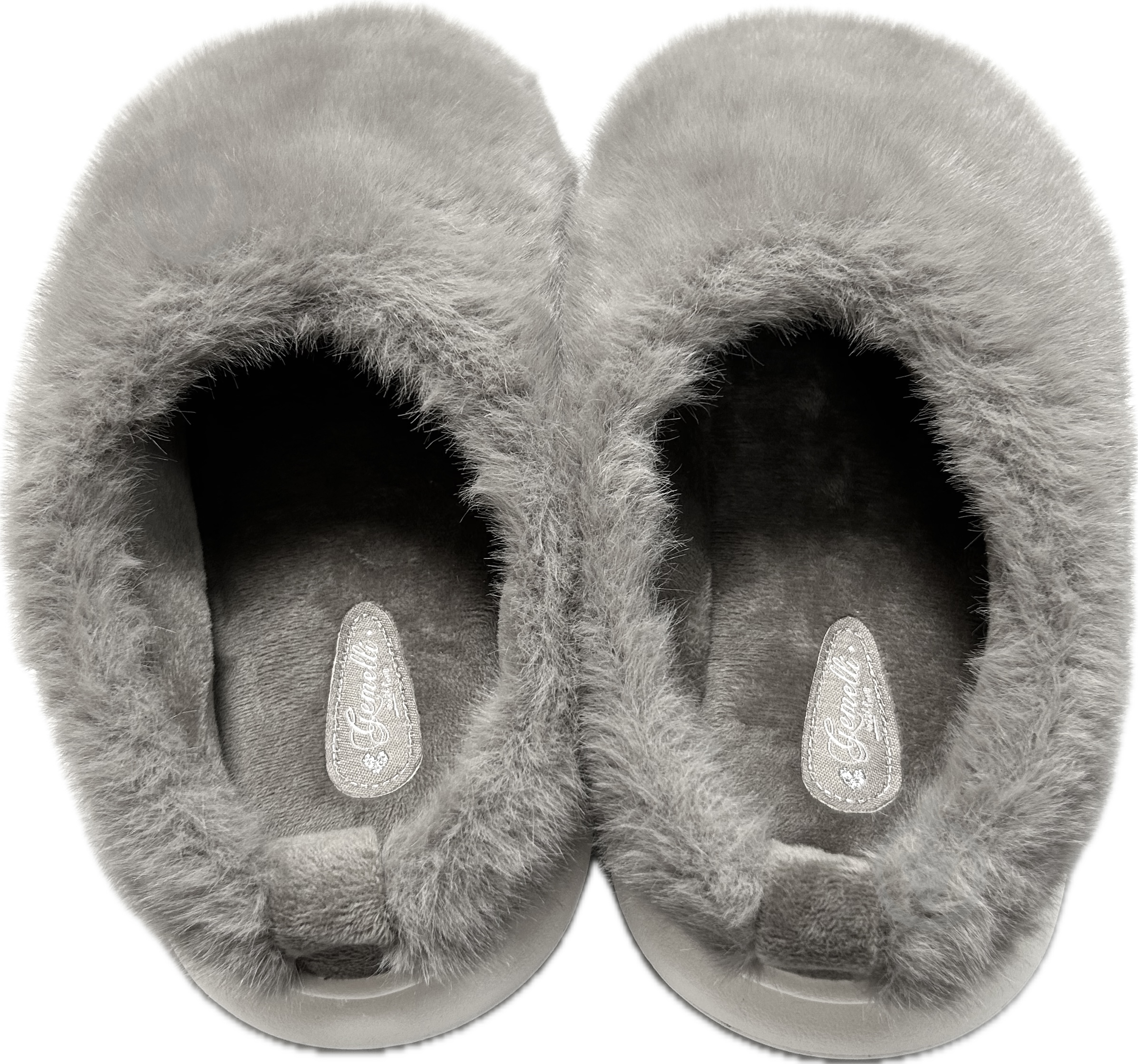 Тапки домашние Gemelli Миледи р.38/39 серый - фото 2