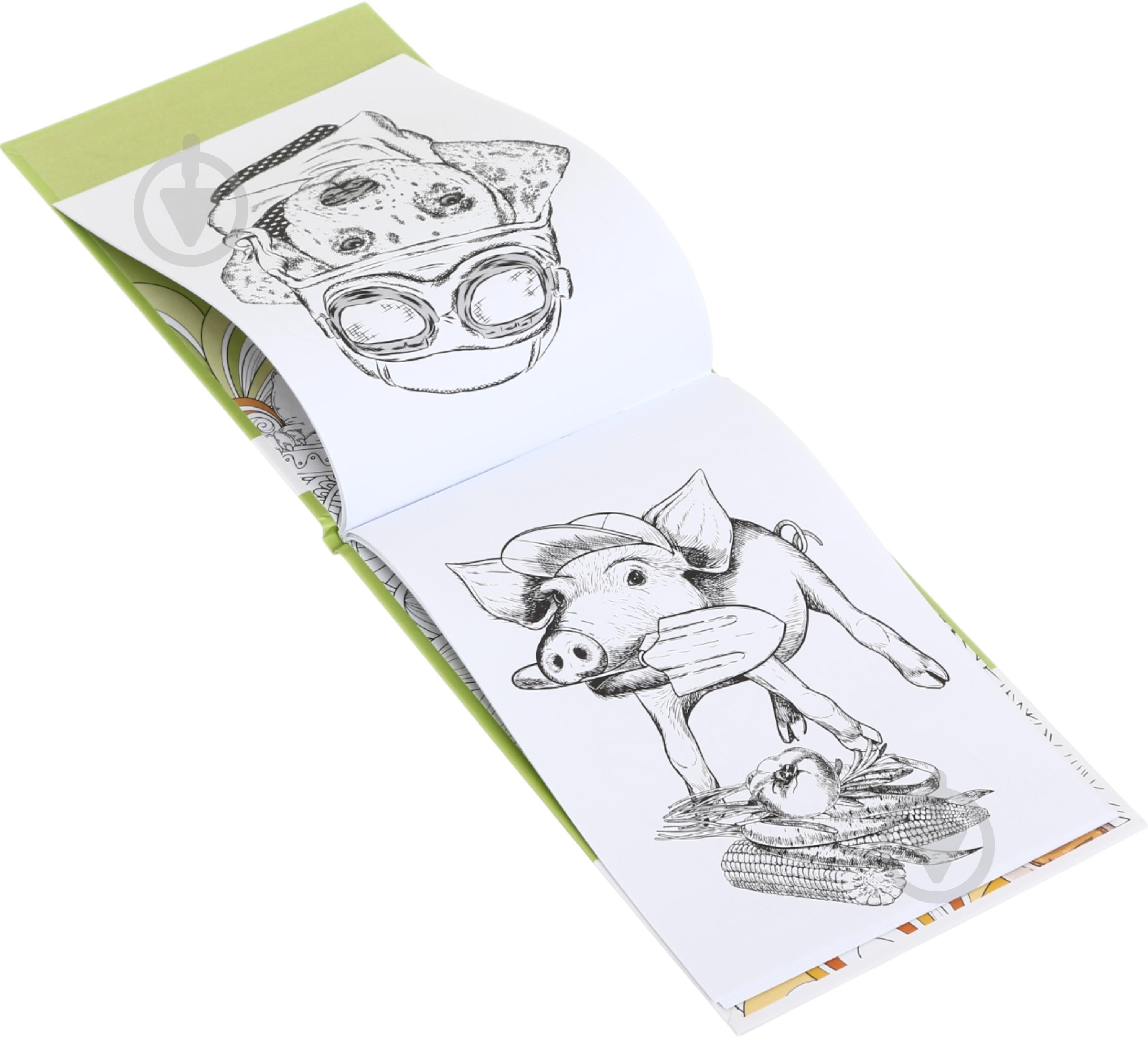 Раскраска-антистресс «7БЦ 126х200 мм 20 листов (Р052)» - фото 2 Раскраска-антистресс «7БЦ 126х200 мм 20 листов (Р052)» - фото 2