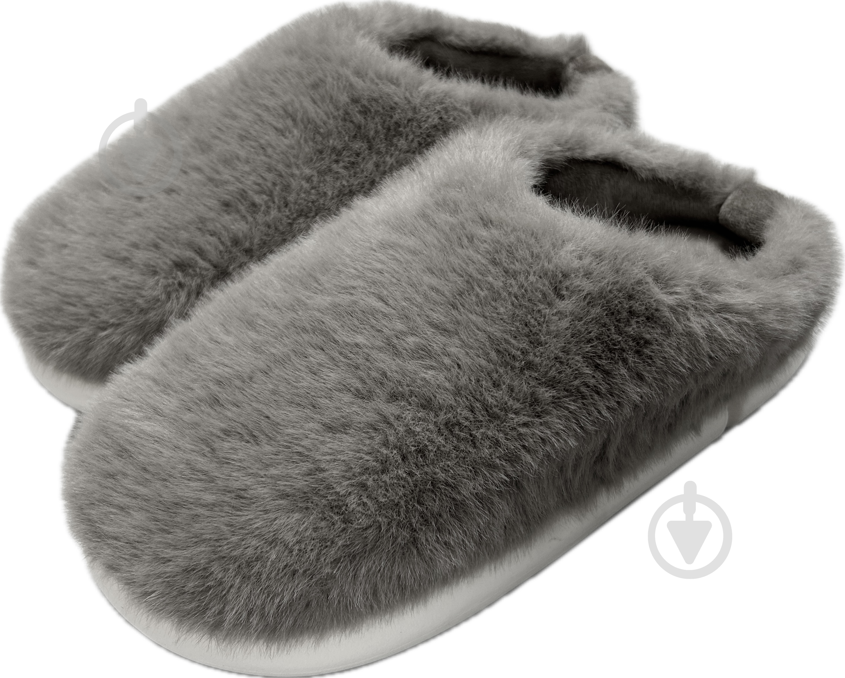 Тапки домашние Gemelli Миледи р.40/41 серый - фото 1