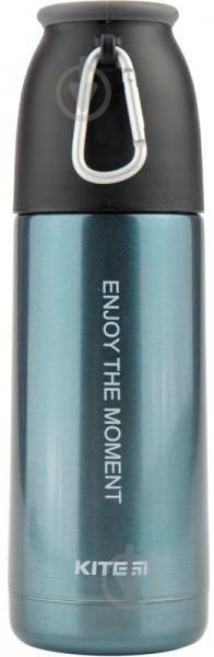 Термос KITE 350 мл зеленый перламутровый - фото 1