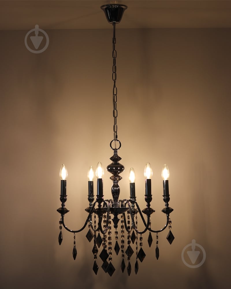 Люстра Edlin Vanessa 6x12 Вт E14 PL2417-6 - фото 7