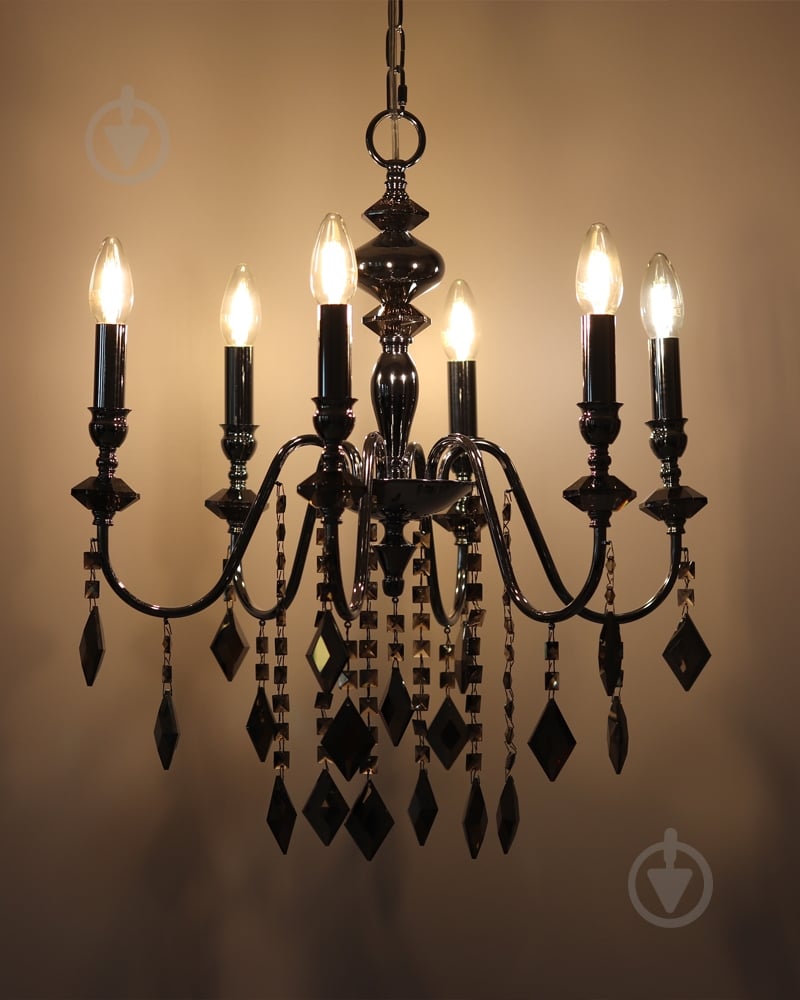 Люстра Edlin Vanessa 6x12 Вт E14 PL2417-6 - фото 9