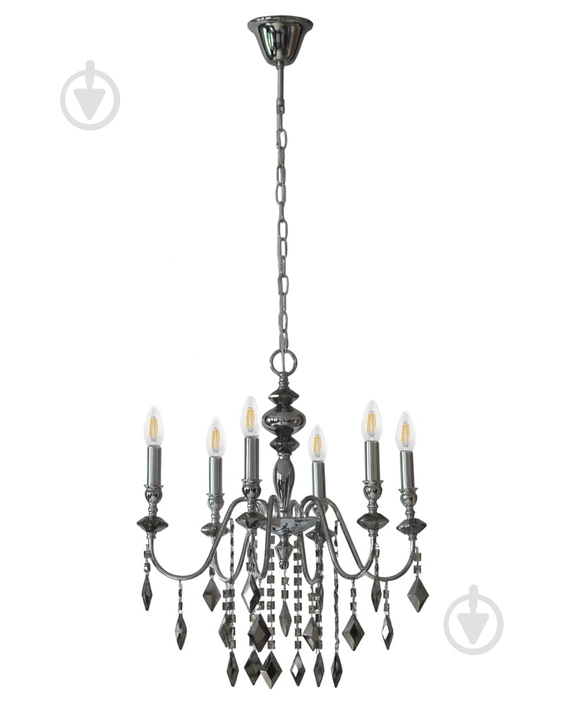 Люстра Edlin Vanessa 6x12 Вт E14 PL2417-6 - фото 1