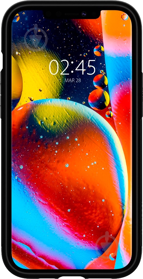 Чохол Spigen Slim Armor Black для Apple iPhone 12Apple iPhone 12 Pro - фото 4