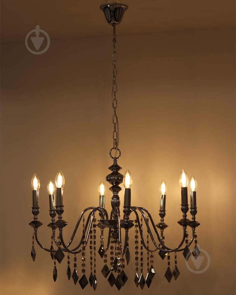 Люстра Edlin Vanessa 8x12 Вт E14 PL2417-8 - фото 4