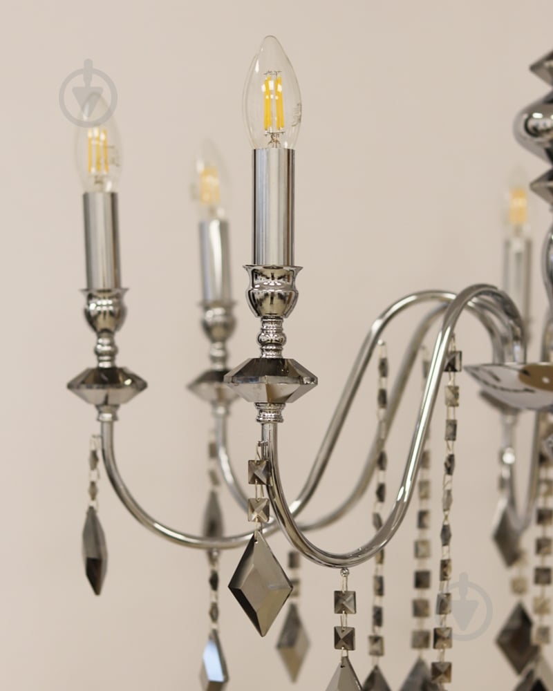 Люстра Edlin Vanessa 8x12 Вт E14 PL2417-8 - фото 3