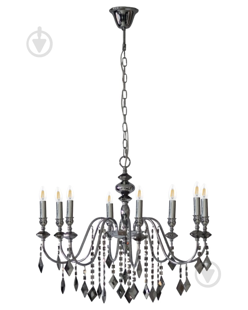 Люстра Edlin Vanessa 8x12 Вт E14 PL2417-8 - фото 1