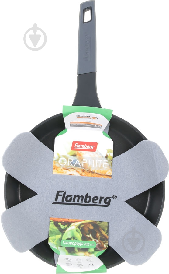 Сковорода Flamberg Graphite 28 см BF2328 - фото 4