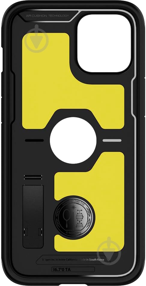 Чехол Spigen Tough Armor Black для Apple iPhone 12Apple iPhone 12 Pro - фото 2