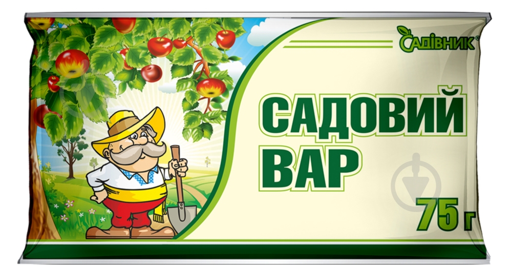 Брикет Садівник Садовый вар 75 г - фото 1 Брикет Садівник Садовый вар 75 г - фото 1
