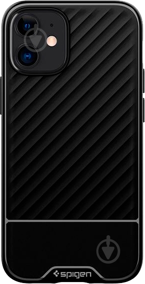 Чехол Spigen Core Armor Matte Black для Apple iPhone 12 Mini - фото 1