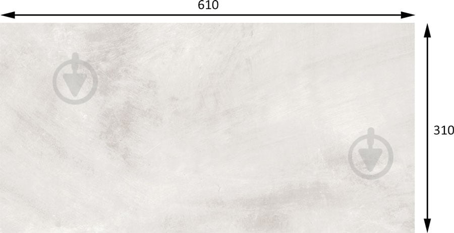 Плитка Allore Group Aura light grey W M NR Mat 1 31x61 см - фото 2