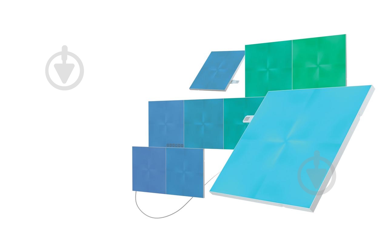 Светильник светодиодный Nanoleaf Canvas Smarter Kit (NL29-0002SW-9PK) - фото 6