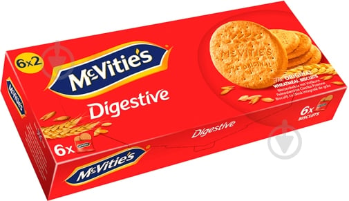 Печенье ULKER Mc Vitie's Digestive The Original 175 г - фото 1