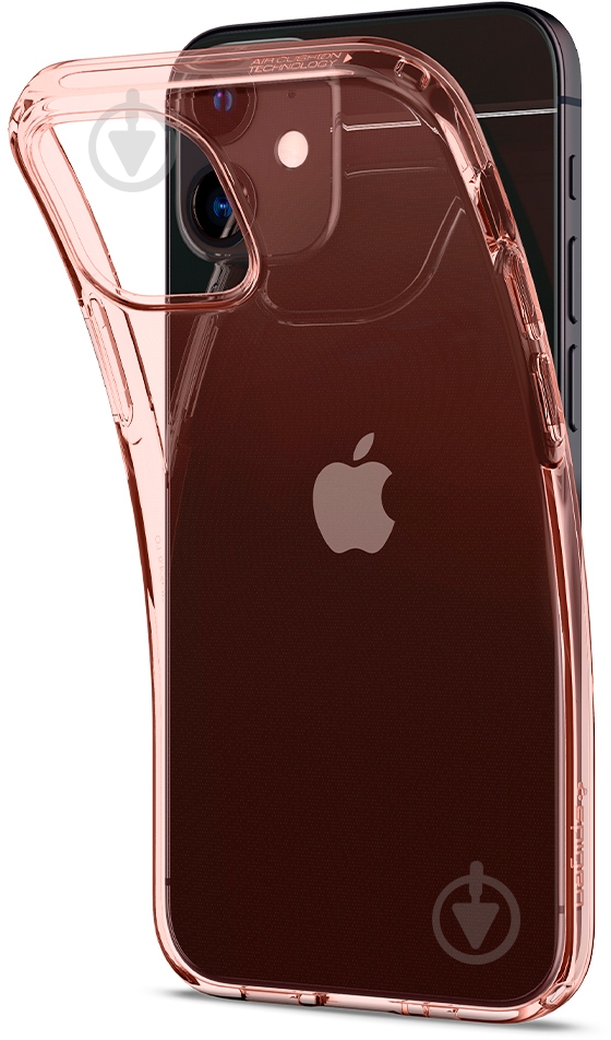 Чехол Spigen Crystal Flex Rose Crystal для Apple iPhone 12 Mini - фото 4